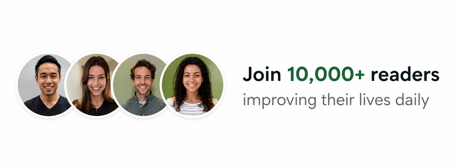 Community of 10,000+ readers improving their health, lifestyle and personal growth daily